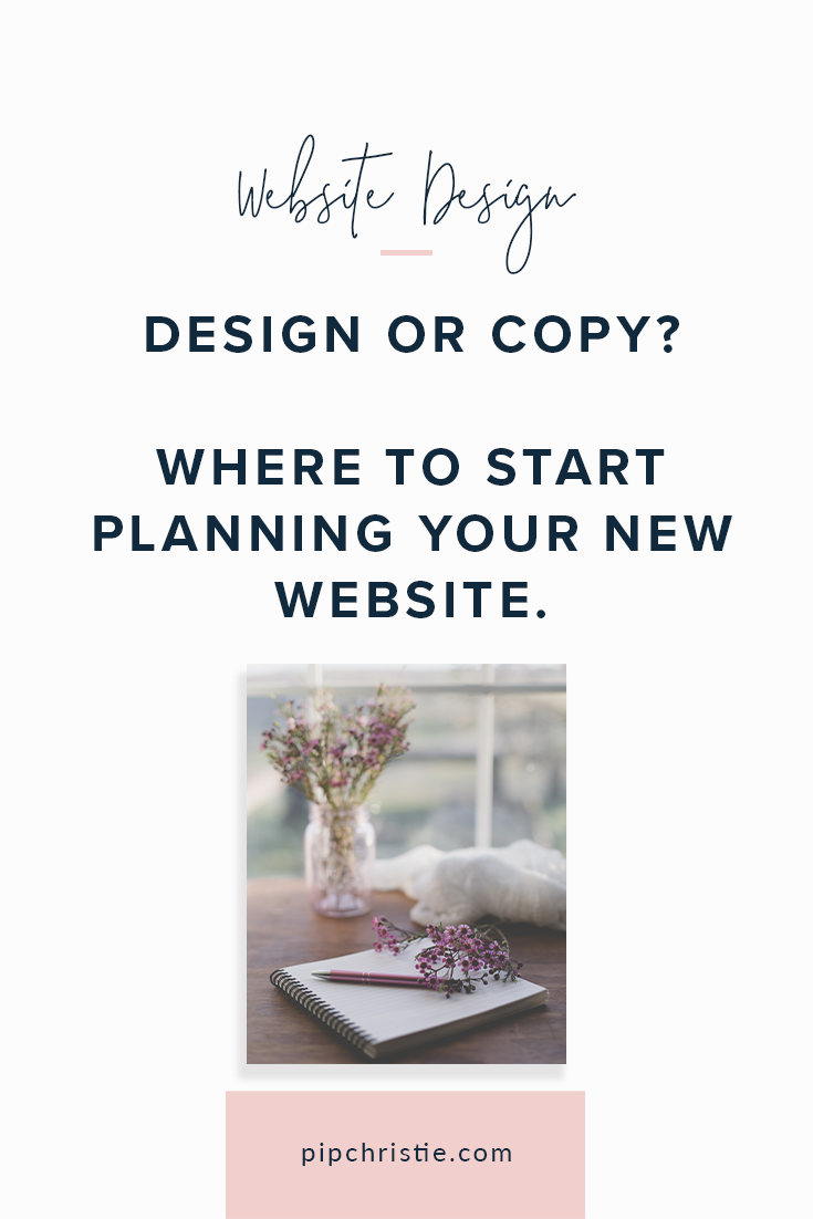 Website design or website copy? Which comes first? - Unedited Marketing